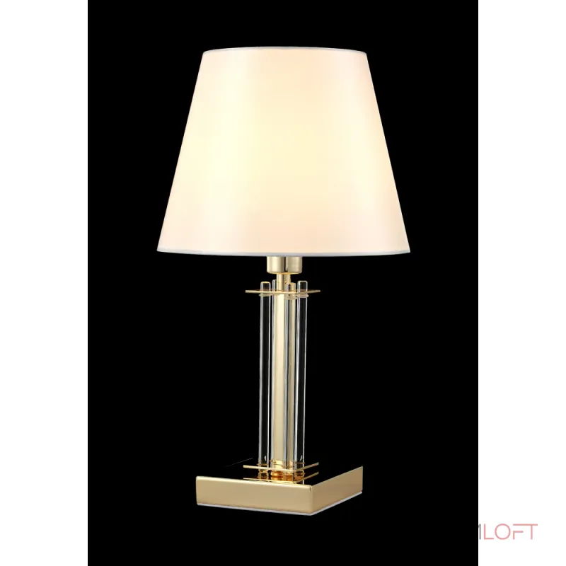 Настольная лампа Crystal Lux NICOLAS LG1 GOLD/WHITE от ImperiumLoft Настольная лампа Crystal Lux NICOLAS LG1 GOLD/WHITE от ImperiumLoft