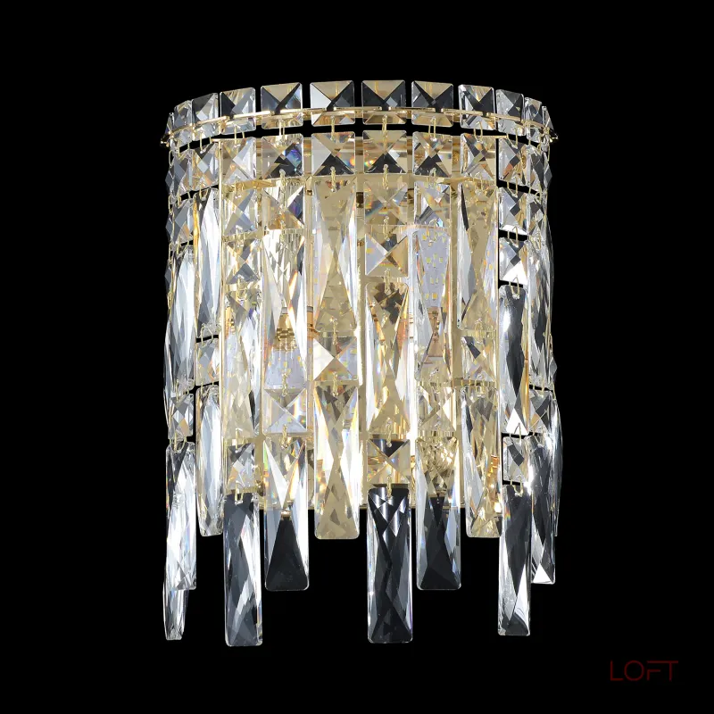 Бра Crystal Lux ABRIL AP2 GOLD Бра Crystal Lux ABRIL AP2 GOLD