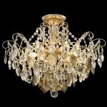 Светильник потолочный Crystal Lux ESMIRALDA PL6 GOLD 0523/106 от ImperiumLoft