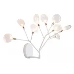 Бра Crystal Lux EVITA AP9 WHITE/TRANSPARENT от ImperiumLoft