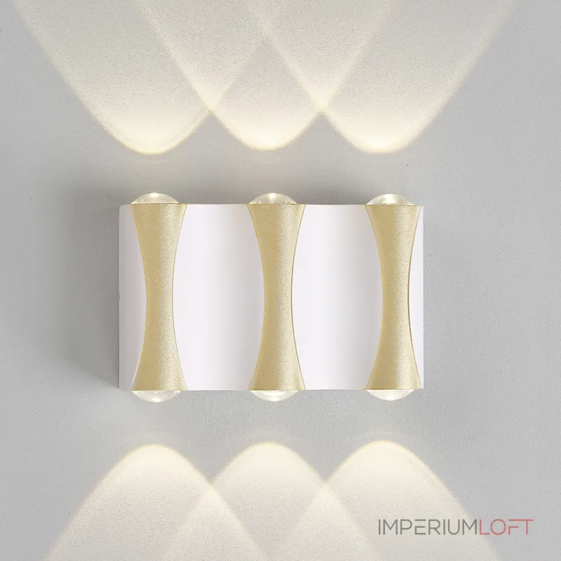 Бра Crystal Lux CLT 022W3 WH-GO 4000K