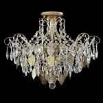 Светильник потолочный Crystal Lux ESMIRALDA PL6 GOLD 0523/106 от ImperiumLoft