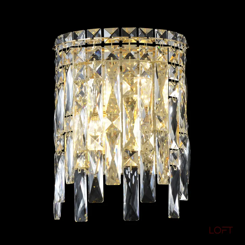 Бра Crystal Lux ABRIL AP2 GOLD Бра Crystal Lux ABRIL AP2 GOLD