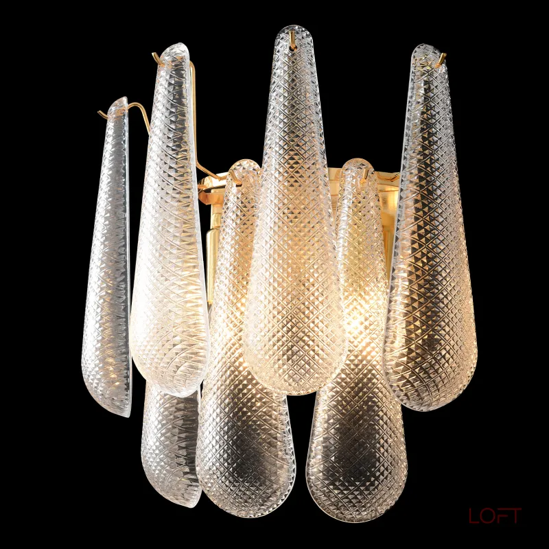 Бра Crystal Lux FONTAIN AP2 GOLD от ImperiumLoft Бра Crystal Lux FONTAIN AP2 GOLD от ImperiumLoft