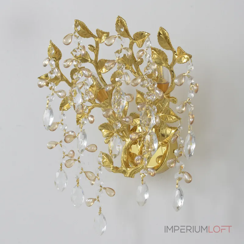 Бра Crystal Lux EDEN AP2 GOLD 3870/402 от ImperiumLoft