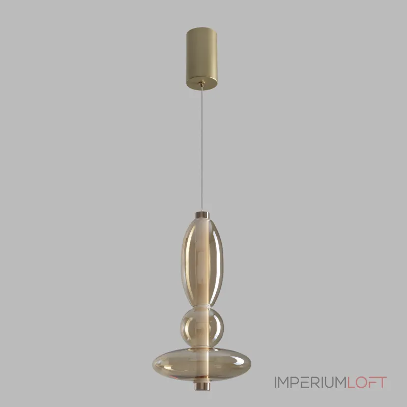 Подвесной светильник Crystal Lux QUASAR SP10W LED AMBER 3790/210