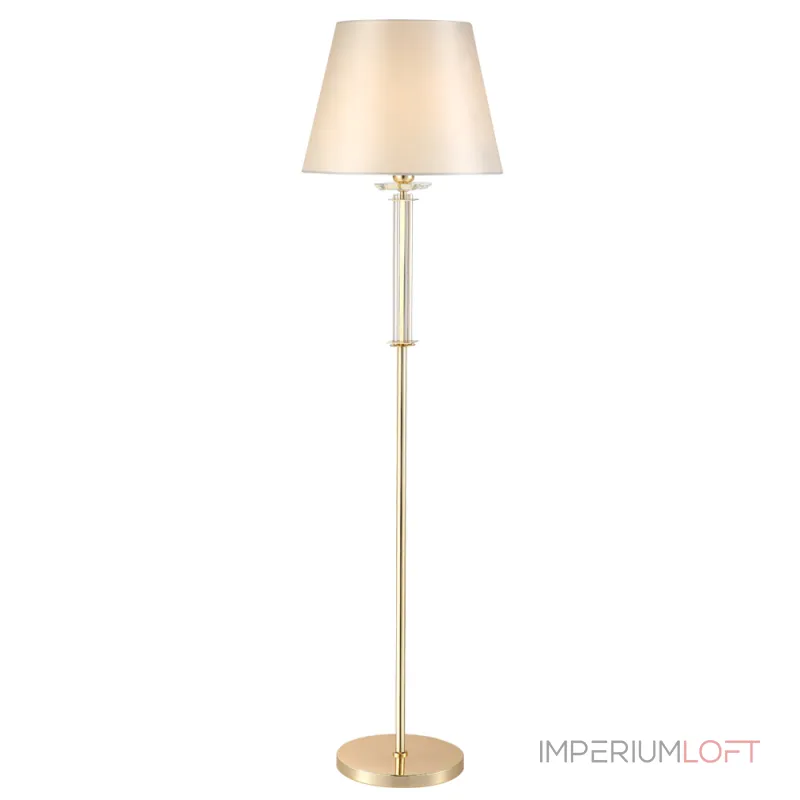 Торшер Crystal Lux NICOLAS PT1 GOLD/WHITE от ImperiumLoft Торшер Crystal Lux NICOLAS PT1 GOLD/WHITE от ImperiumLoft