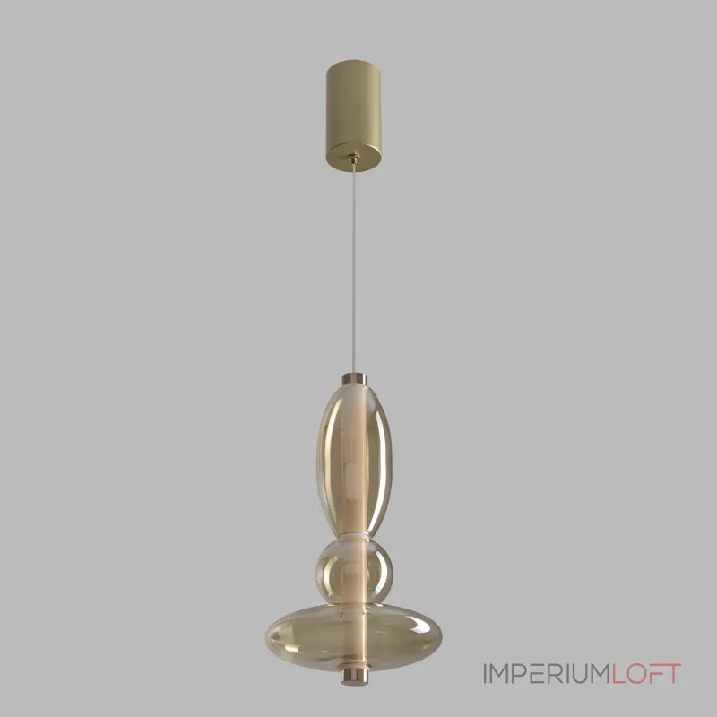 Подвесной светильник Crystal Lux QUASAR SP10W LED AMBER 3790/210