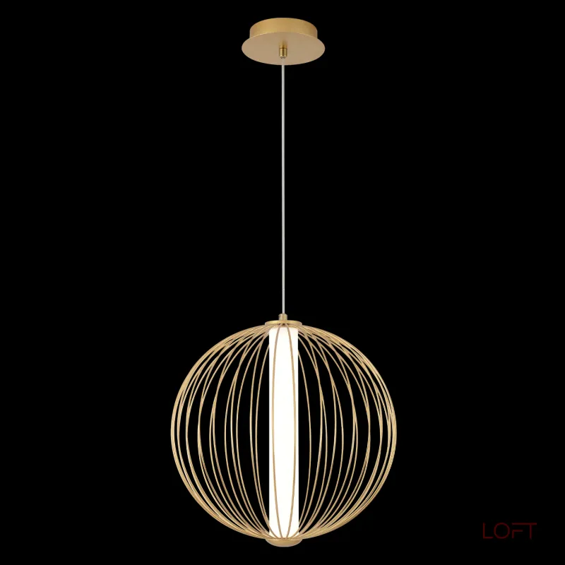 Подвесной светильник Crystal Lux SYNC SP18W LED GOLD