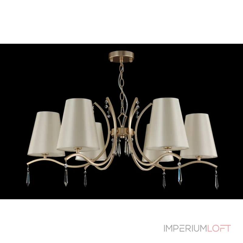 Подвесная люстра Crystal Lux RENATA SP6 GOLD Подвесная люстра Crystal Lux RENATA SP6 GOLD