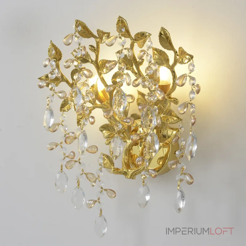 Бра Crystal Lux EDEN AP2 GOLD 3870/402 от ImperiumLoft