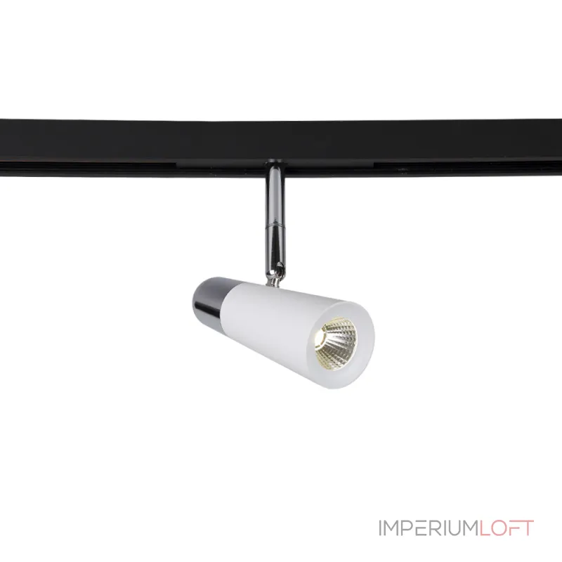 Светильник трековый магнитный Crystal Lux CLT 0.33 006 12W WH-CH 4000K от ImperiumLoft