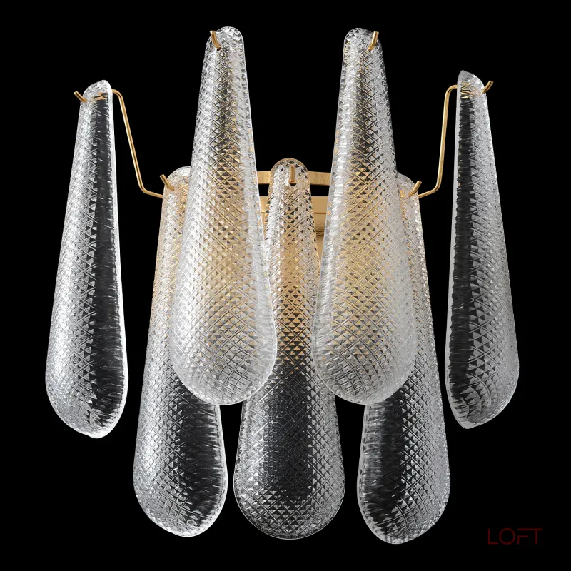 Бра Crystal Lux FONTAIN AP2 GOLD от ImperiumLoft Бра Crystal Lux FONTAIN AP2 GOLD от ImperiumLoft