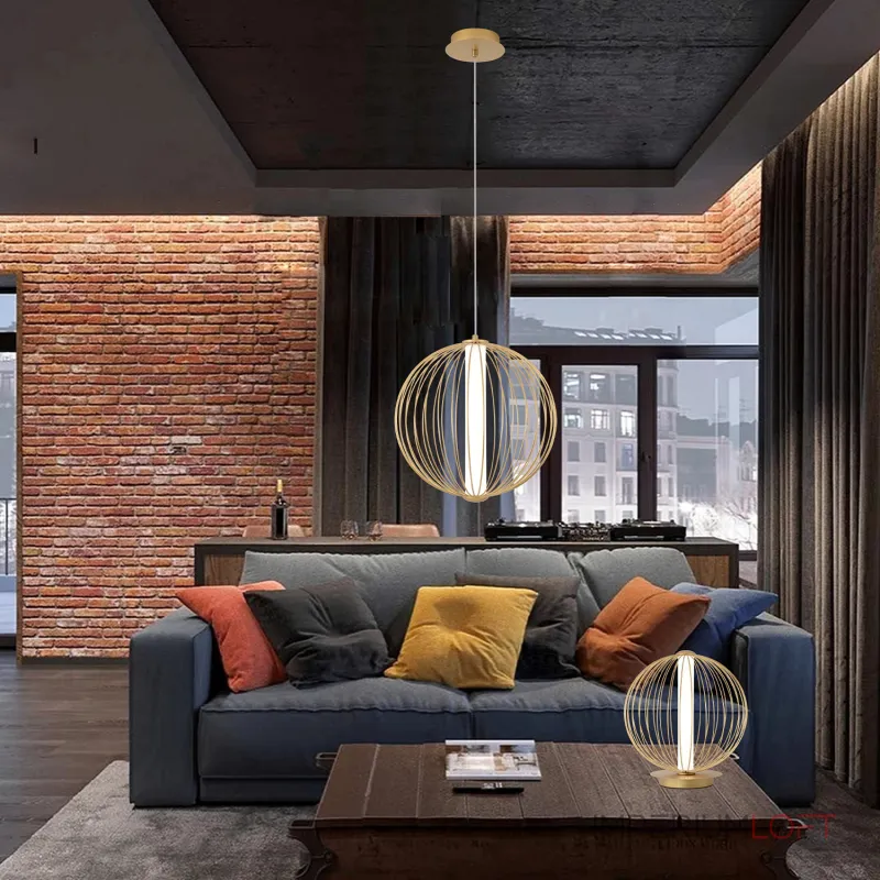 Подвесной светильник Crystal Lux SYNC SP18W LED GOLD