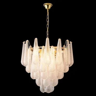 Подвесная люстра Crystal Lux FONTAIN SP10 GOLD Подвесная люстра Crystal Lux FONTAIN SP10 GOLD