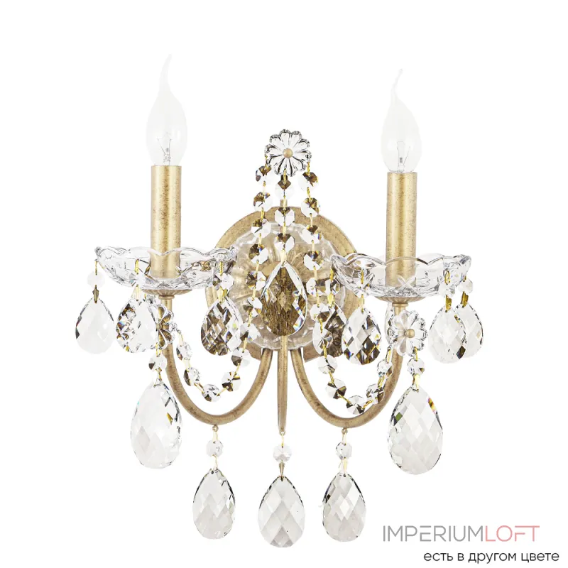 Бра Crystal Lux ODELIS AP2 GOLD Бра Crystal Lux ODELIS AP2 GOLD