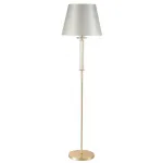 Торшер Crystal Lux NICOLAS PT1 GOLD/WHITE от ImperiumLoft