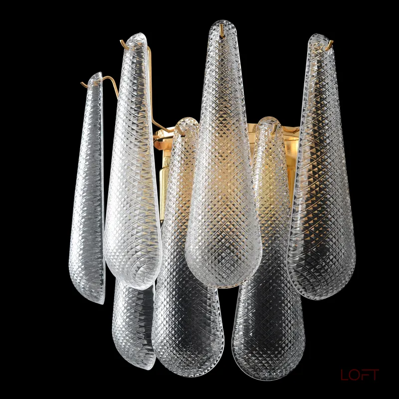 Бра Crystal Lux FONTAIN AP2 GOLD от ImperiumLoft Бра Crystal Lux FONTAIN AP2 GOLD от ImperiumLoft