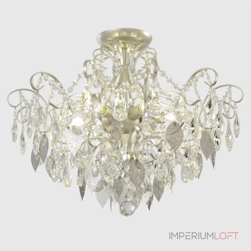 Светильник потолочный Crystal Lux ESMIRALDA PL6 SILVER 0524/106 от ImperiumLoft Светильник потолочный Crystal Lux ESMIRALDA PL6 SILVER 0524/106 от ImperiumLoft