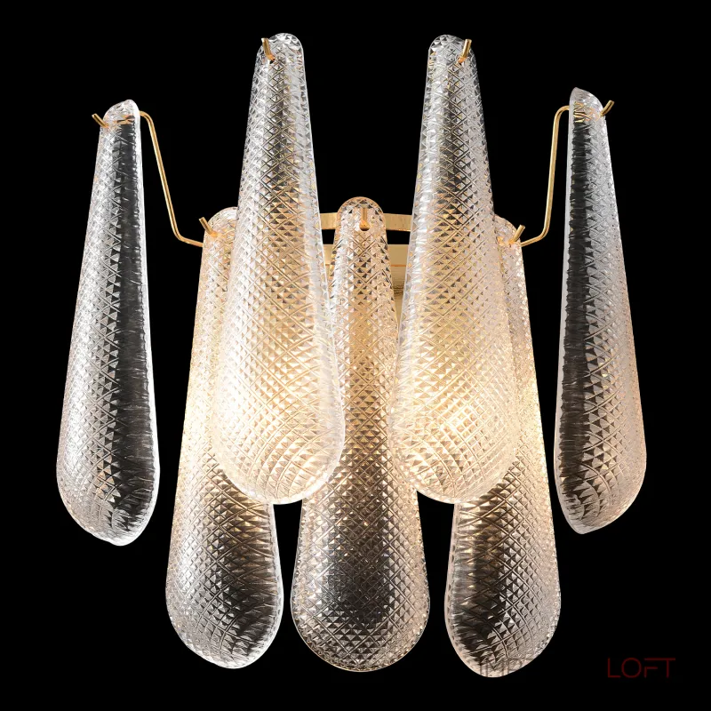 Бра Crystal Lux FONTAIN AP2 GOLD от ImperiumLoft Бра Crystal Lux FONTAIN AP2 GOLD от ImperiumLoft