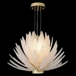 Подвесная люстра Crystal Lux ARTICHOKE ARTICHOKE SP8+1 GOLD от ImperiumLoft