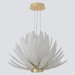 Подвесная люстра Crystal Lux ARTICHOKE ARTICHOKE SP8+1 GOLD от ImperiumLoft