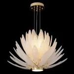 Подвесная люстра Crystal Lux ARTICHOKE ARTICHOKE SP8+1 GOLD от ImperiumLoft