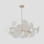 Люстра на штанге Crystal Lux DANDELION DANDELION SP10 GOLD от ImperiumLoft