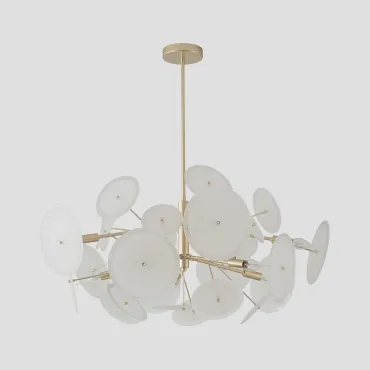 Люстра на штанге Crystal Lux DANDELION DANDELION SP10 GOLD Люстра на штанге Crystal Lux DANDELION DANDELION SP10 GOLD