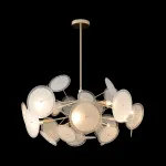 Люстра на штанге Crystal Lux DANDELION DANDELION SP10 GOLD от ImperiumLoft