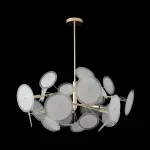 Люстра на штанге Crystal Lux DANDELION DANDELION SP10 GOLD от ImperiumLoft