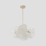 Люстра на штанге Crystal Lux DANDELION DANDELION SP6 GOLD от ImperiumLoft