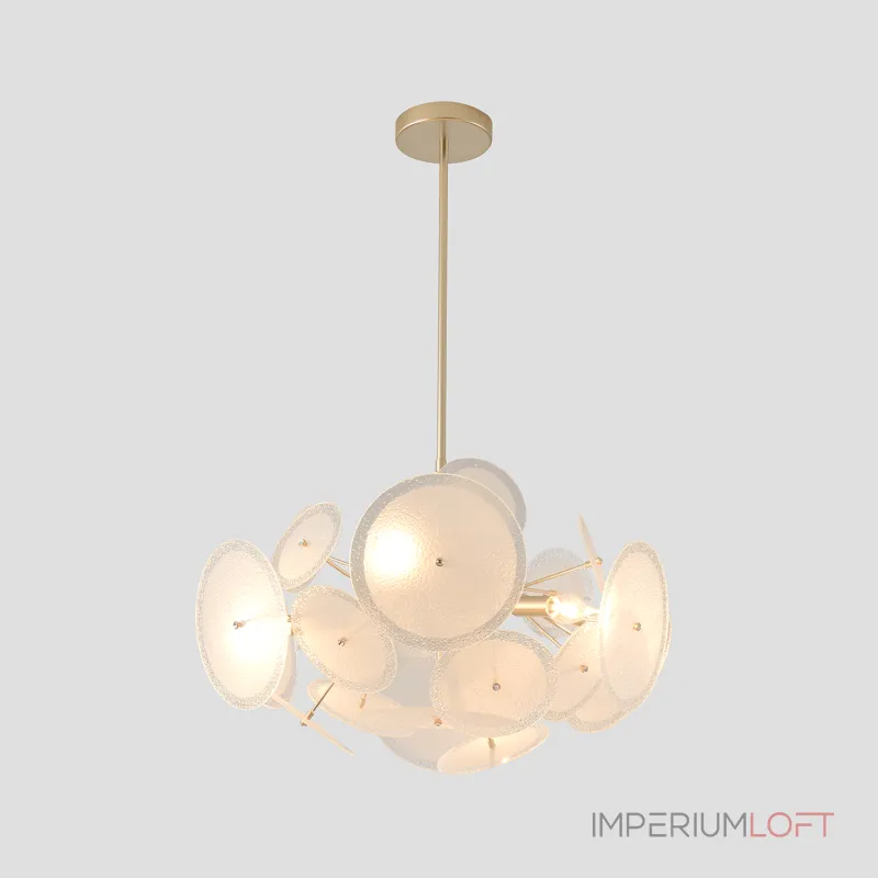 Люстра на штанге Crystal Lux DANDELION DANDELION SP6 GOLD от ImperiumLoft