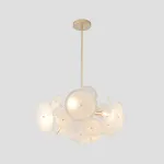 Люстра на штанге Crystal Lux DANDELION DANDELION SP6 GOLD от ImperiumLoft