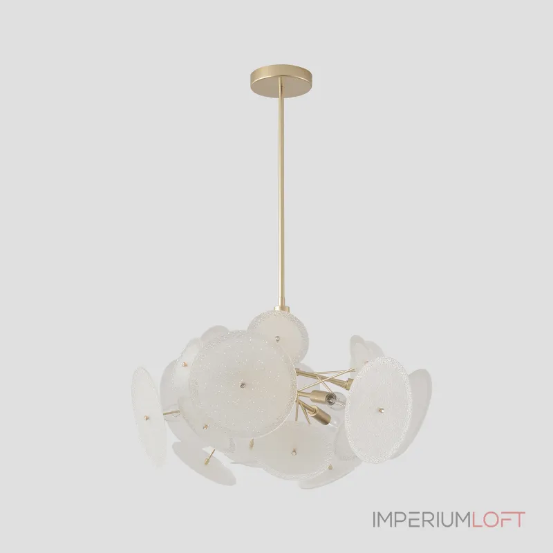 Люстра на штанге Crystal Lux DANDELION DANDELION SP6 GOLD от ImperiumLoft