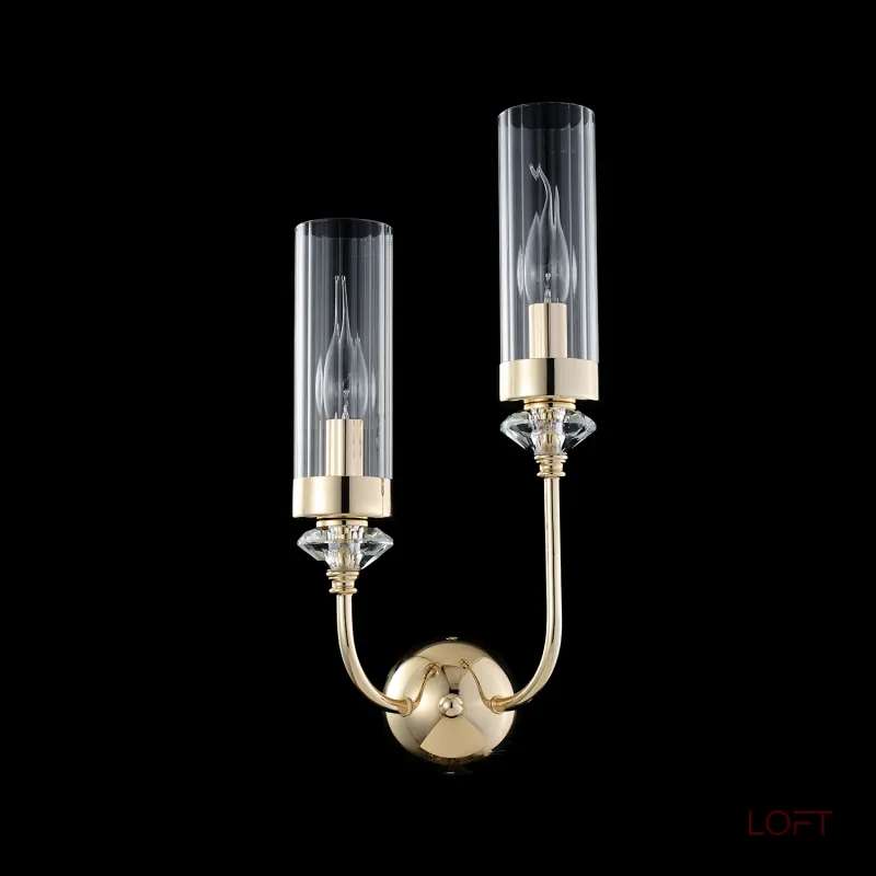 Бра Crystal Lux SECRET SECRET AP2 GOLD от ImperiumLoft Бра Crystal Lux SECRET SECRET AP2 GOLD от ImperiumLoft