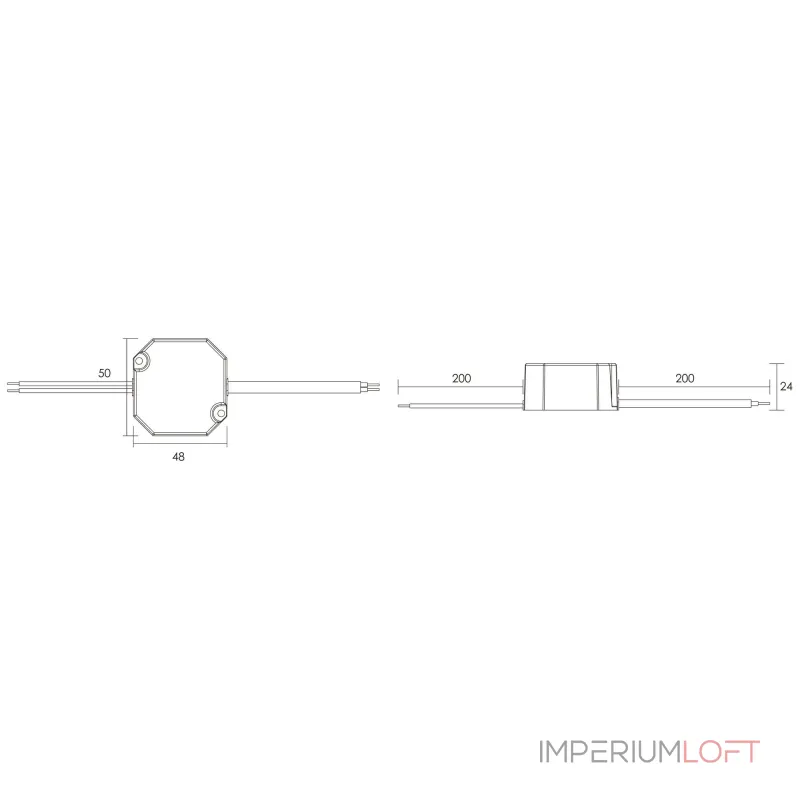 Блок питания Deko-Light LED FLAT 862229 от ImperiumLoft