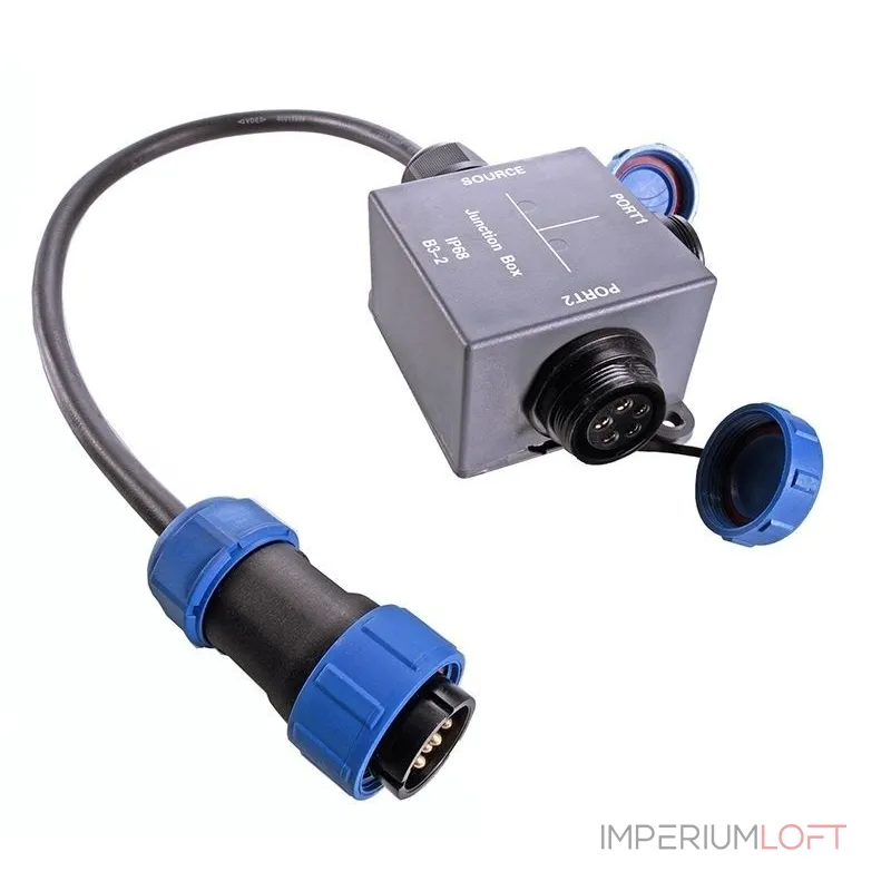 Распределитель Weipu 2 connections 5-pole Deko-Light 940010 от ImperiumLoft Распределитель Weipu 2 connections 5-pole Deko-Light 940010 от ImperiumLoft