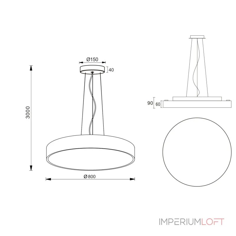Подвесной светильник Deko-Light Menkar 342211 от ImperiumLoft