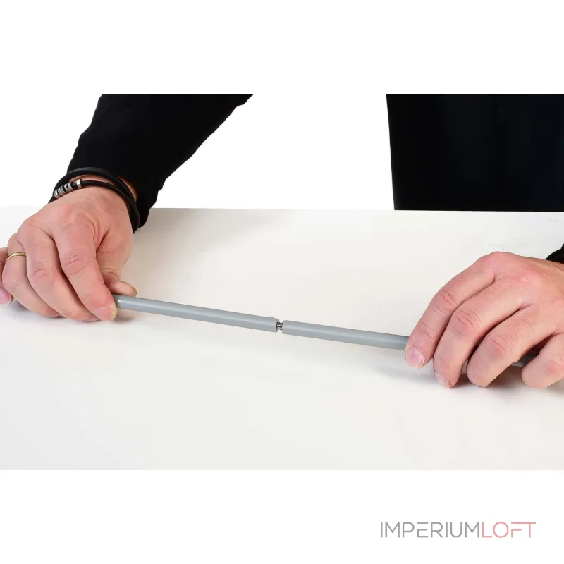 Система направляющих, 3 фазы, 230 В, фиксированный удлинитель подвески (30 см) для 3-фазной направляющей линии D Deko-Light 710088 от ImperiumLoft