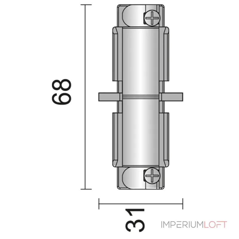 Кронштейн для 3-х фазной системы Deko-Light D Line 710018 от ImperiumLoft Кронштейн для 3-х фазной системы Deko-Light D Line 710018 от ImperiumLoft