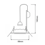 Встраиваемый светильник Deko-Light 110037 от ImperiumLoft