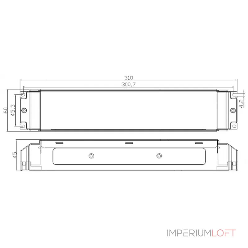 Блок питания Deko-Light BASIC, DIM, CV, 200AD-12V, DALI-Bus / Push / 1-10V 862160 от ImperiumLoft