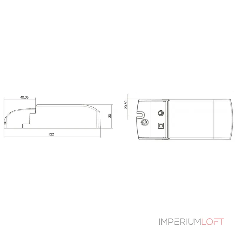 Блок питания для светодиодов BASIC DIM CV 12В 2.5-25Вт Deko-Light 862240 от ImperiumLoft