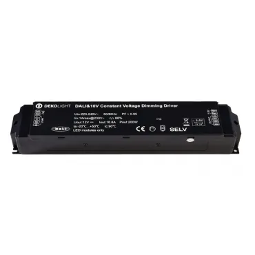 Блок питания Deko-Light BASIC DIM CV 200AD-12V DALI-Bus / Push / 1-10V 862160 Блок питания Deko-Light BASIC DIM CV 200AD-12V DALI-Bus / Push / 1-10V 862160