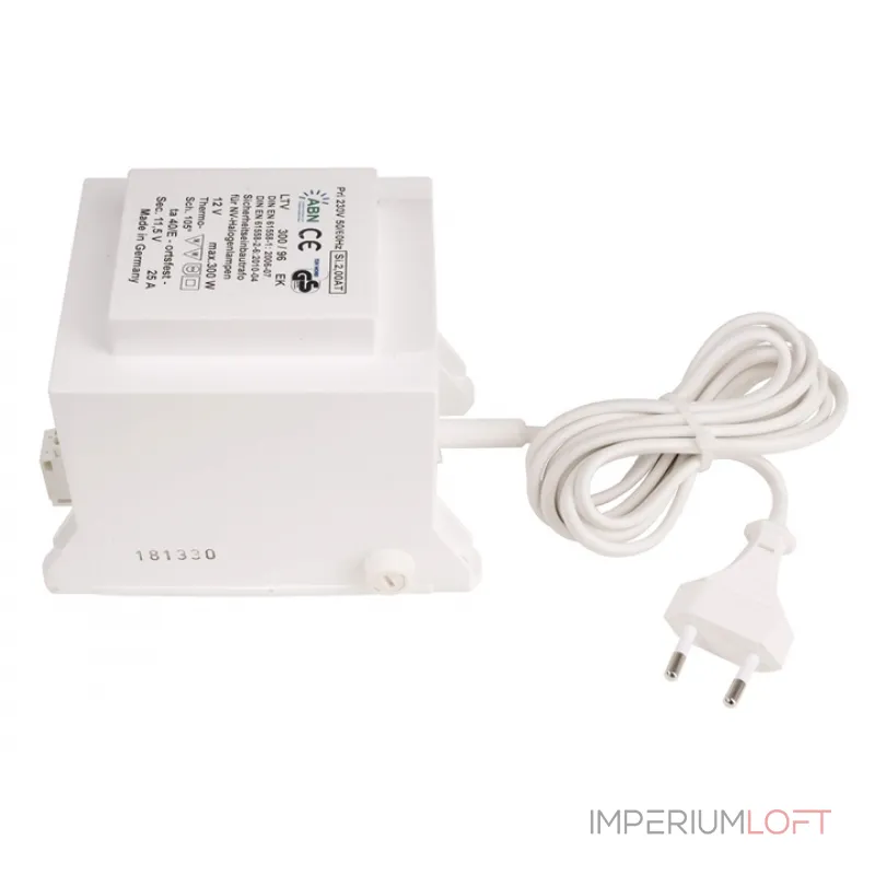 Трансформатор Deko-Light 12 В переменного тока, 300 Вт, IP20 000106 от ImperiumLoft