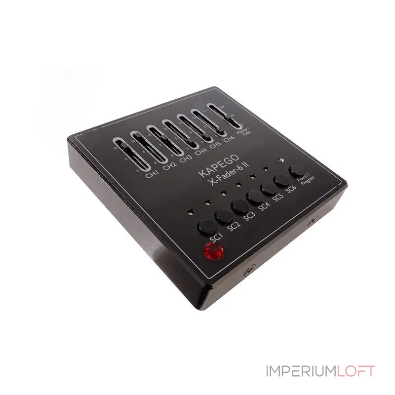 Пульт Deko-Light DMX wall control X-Fade-6 II 861203 от ImperiumLoft