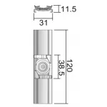 Кронштейн для 3-х фазной системы Deko-Light D Line 710052 от ImperiumLoft