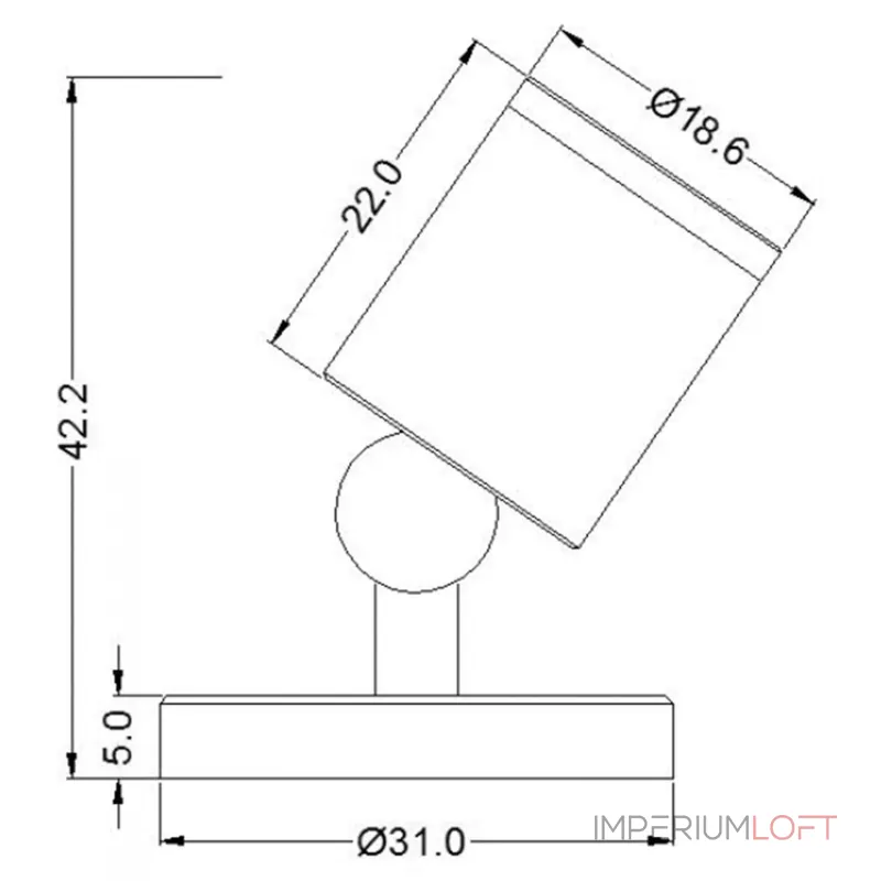 Спот Deko-Light Herculis Magnetic 688025 от ImperiumLoft