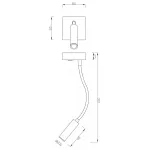 Бра Deko-Light Brahe 341237 от ImperiumLoft